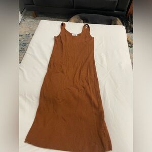 Old navy brown sweater dress.